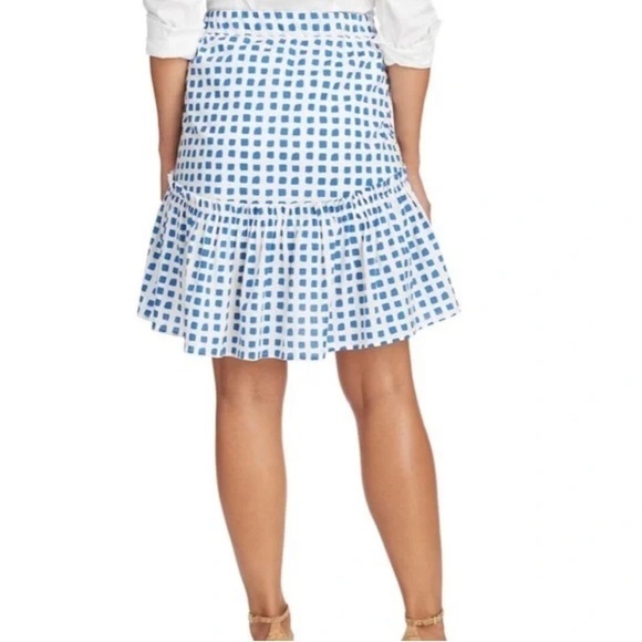 Vineyard Vines Painterly Grid Wrap Skirt‎ - Picture 3 of 8